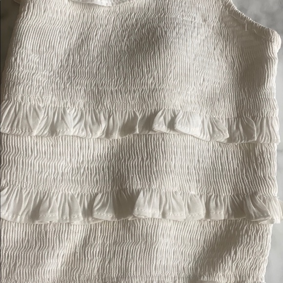 White ruffle crop - Picture 4 of 4